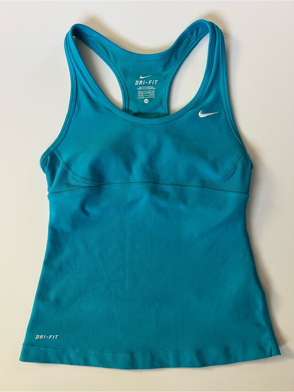Nike Dri-FIT Racerback Tank Top with Built-In Sports Bra
